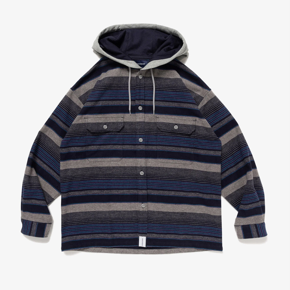 DESCENDANT - SPICOLI HOODED LS SHIRT