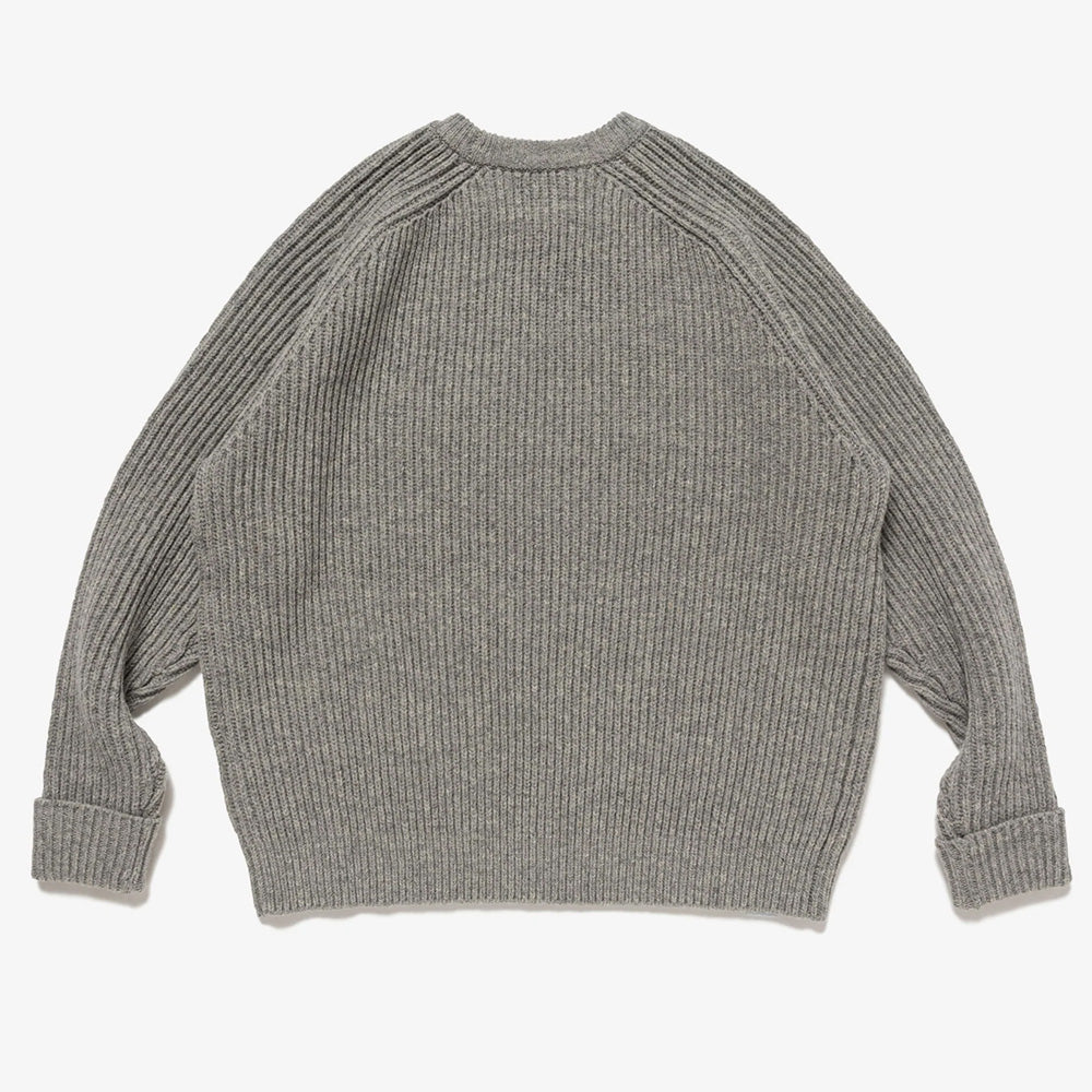 DESCENDANT - CLAM CREW NECK KNIT