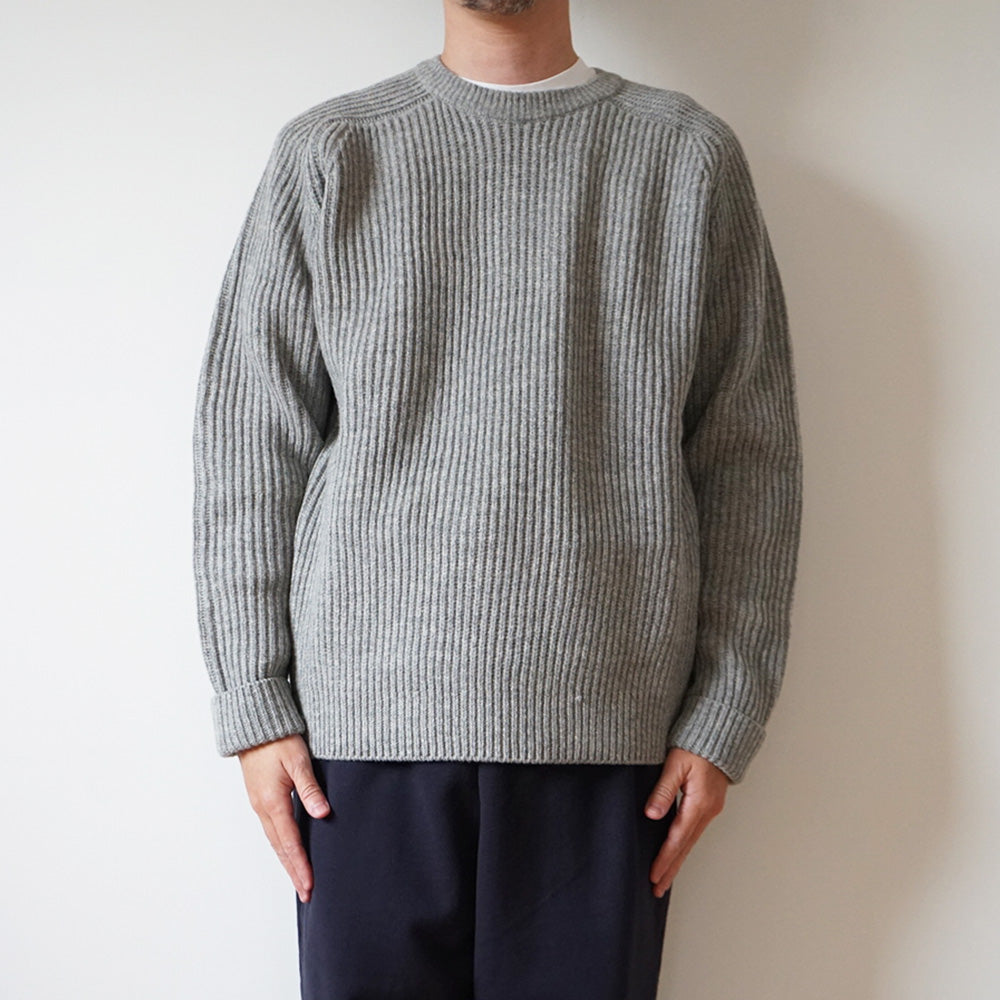 DESCENDANT - CLAM CREW NECK KNIT