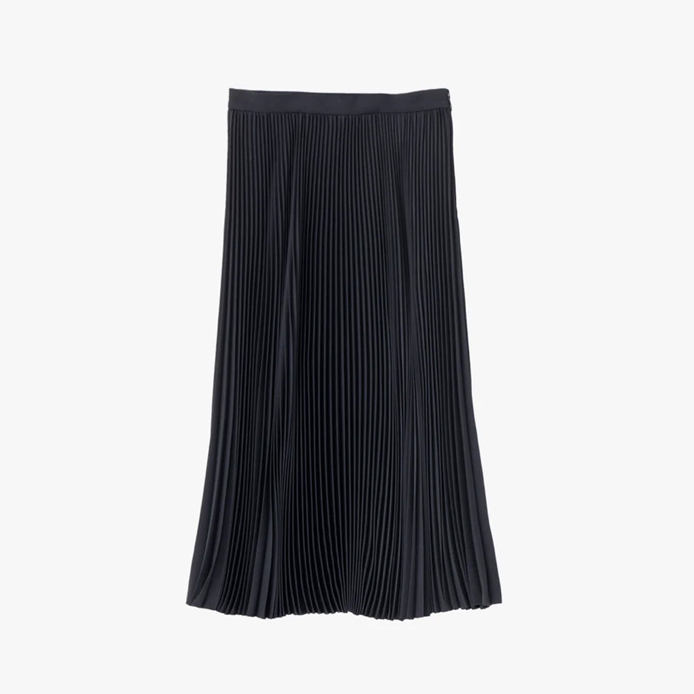 Graphpaper - Satin Pleats Skirt