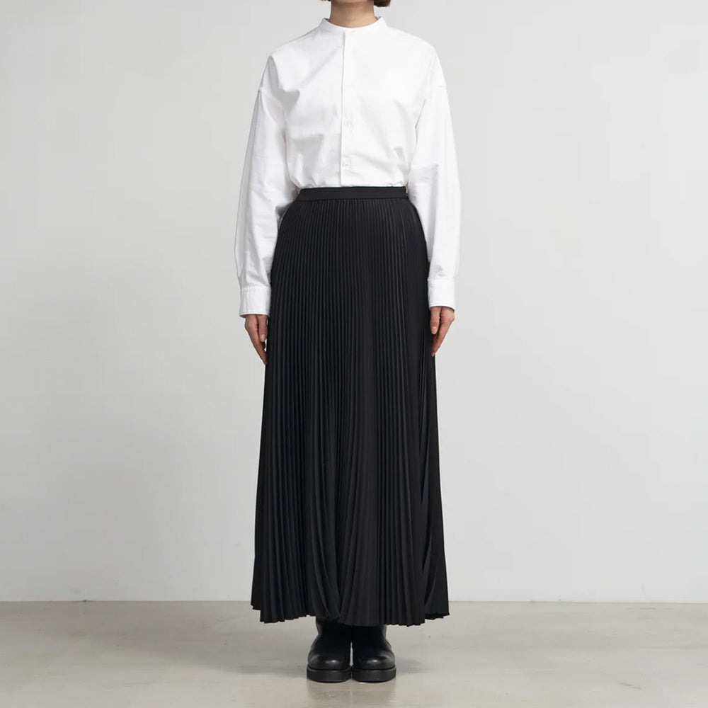 Graphpaper - Satin Pleats Skirt