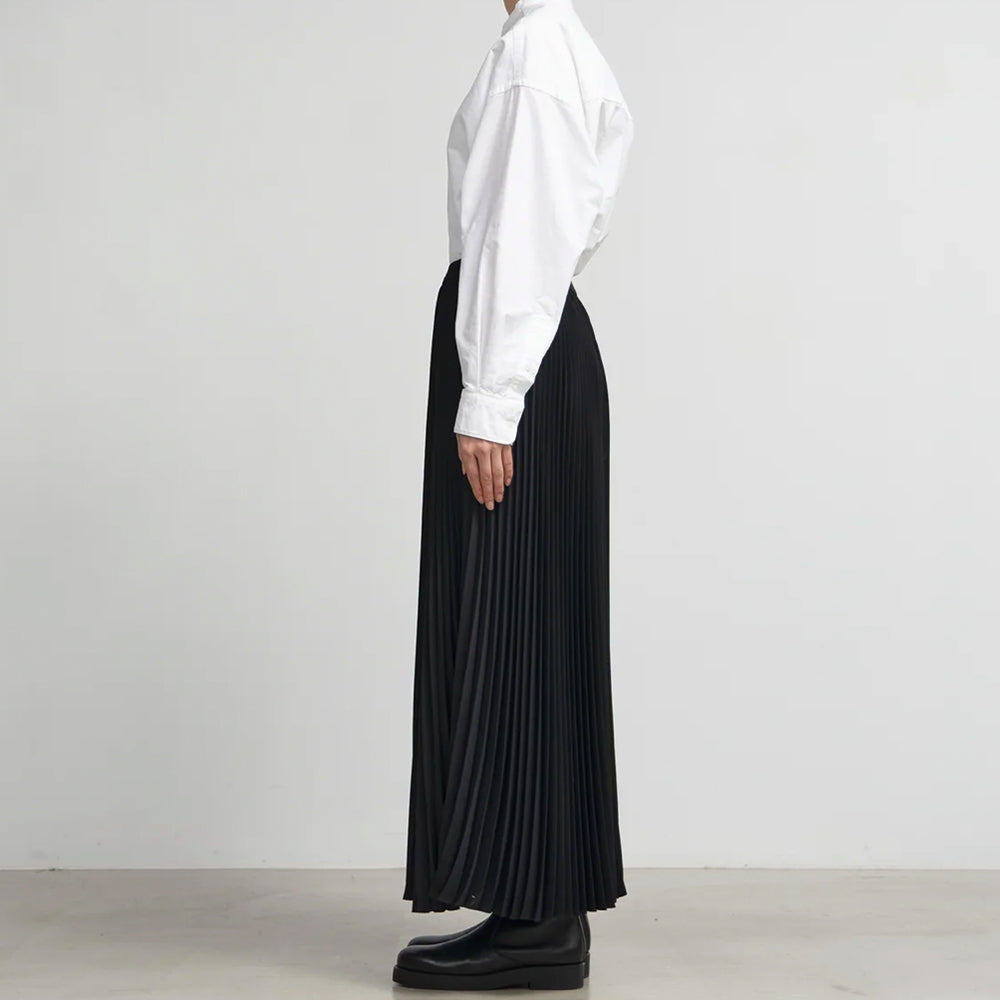 Graphpaper - Satin Pleats Skirt