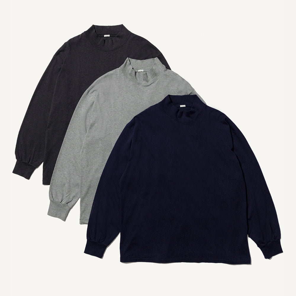 A.PRESSE - Cashmere Blend Turtle Neck L/S T-Shirt