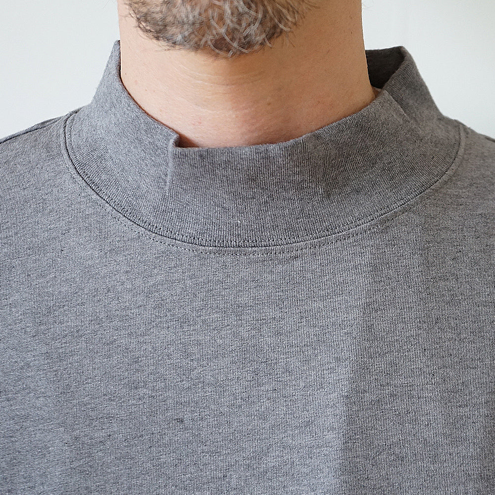 A.PRESSE - Cashmere Blend Turtle Neck L/S T-Shirt