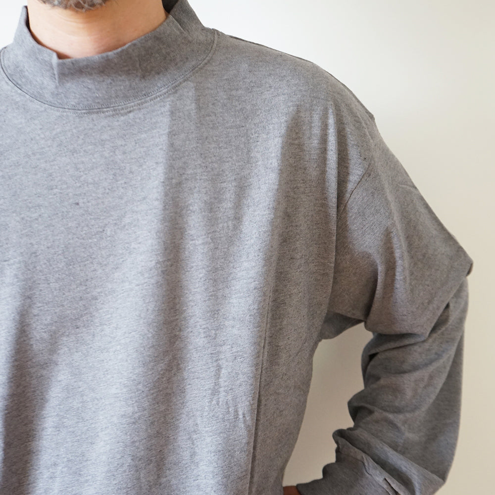 A.PRESSE - Cashmere Blend Turtle Neck L/S T-Shirt