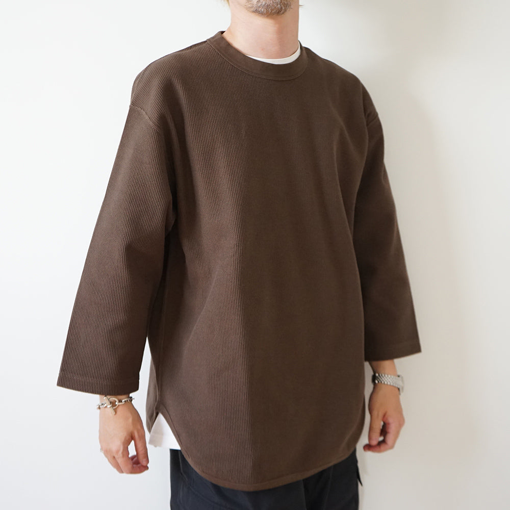 blurhms ROOTSTOCK - Rough&Smooth Thermal Baseball Tee