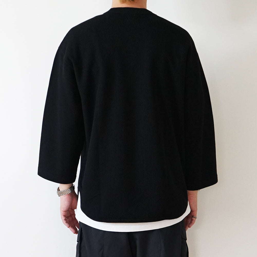 blurhms ROOTSTOCK - Rough&Smooth Thermal Baseball Tee