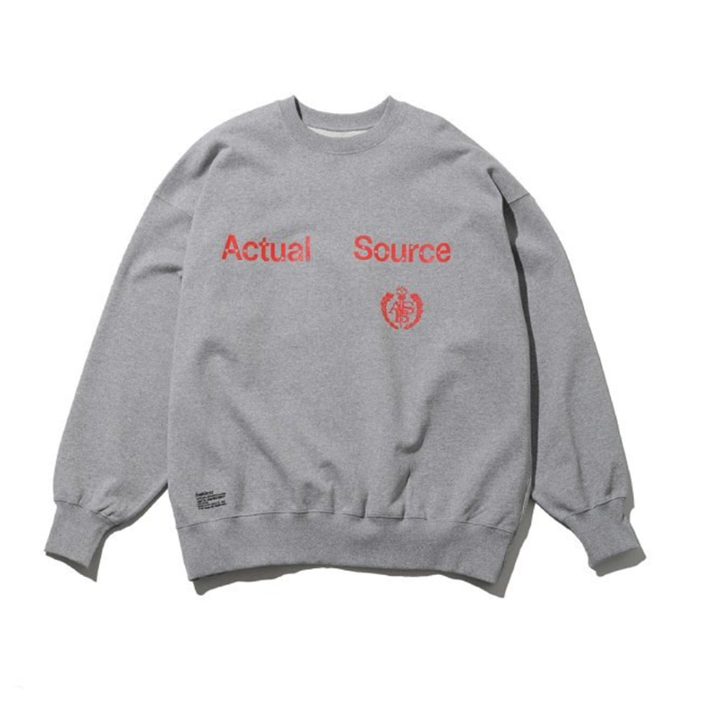 Fresh Service - AS×FS LIGHT OZ CREW NECK SWEAT