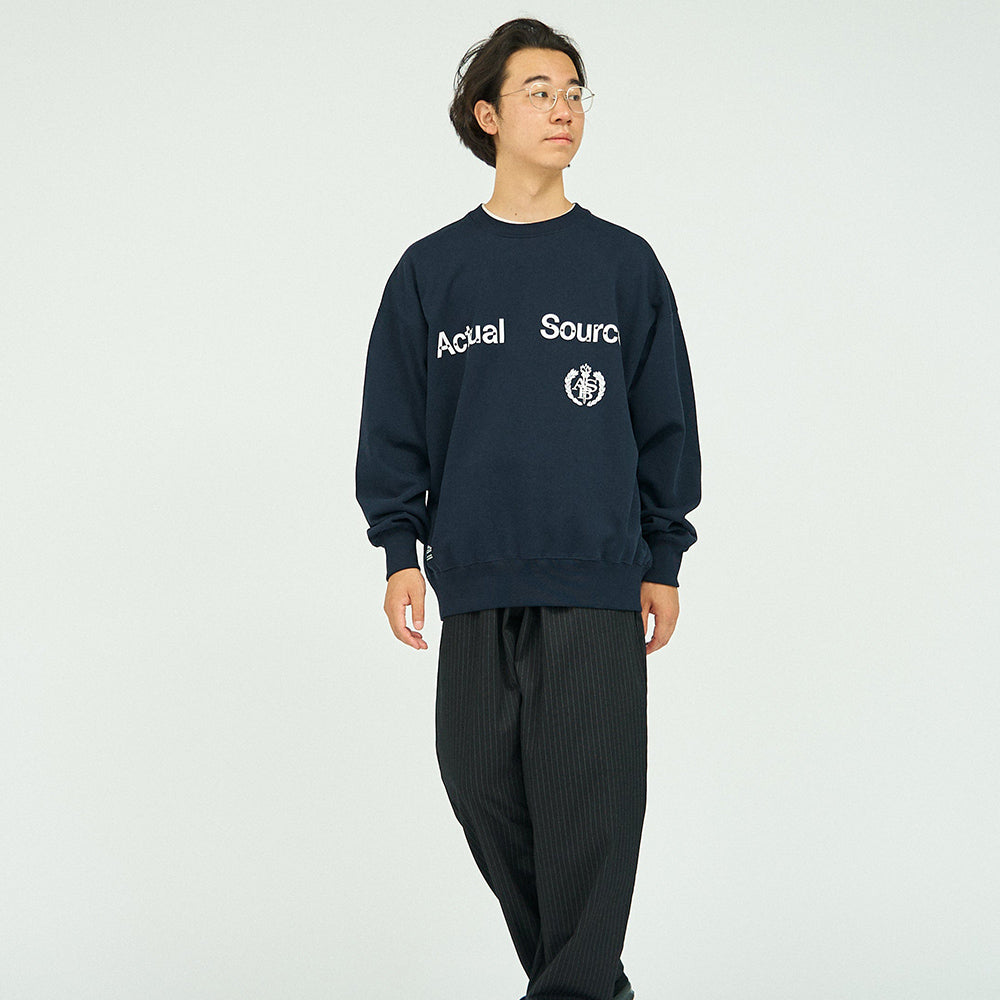 Fresh Service - AS×FS LIGHT OZ CREW NECK SWEAT