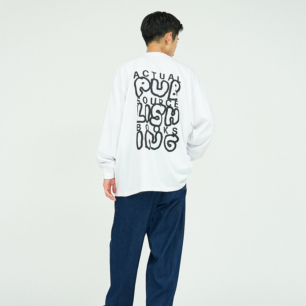 Fresh Service - AS×FS CORPORATE L/S TEE “PUBLISHING”