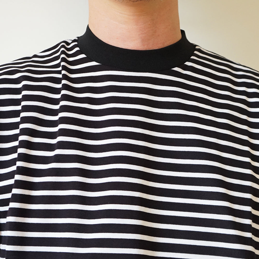 is-ness - BALLOON STRIPES LONG SLEEVE T SHIRT