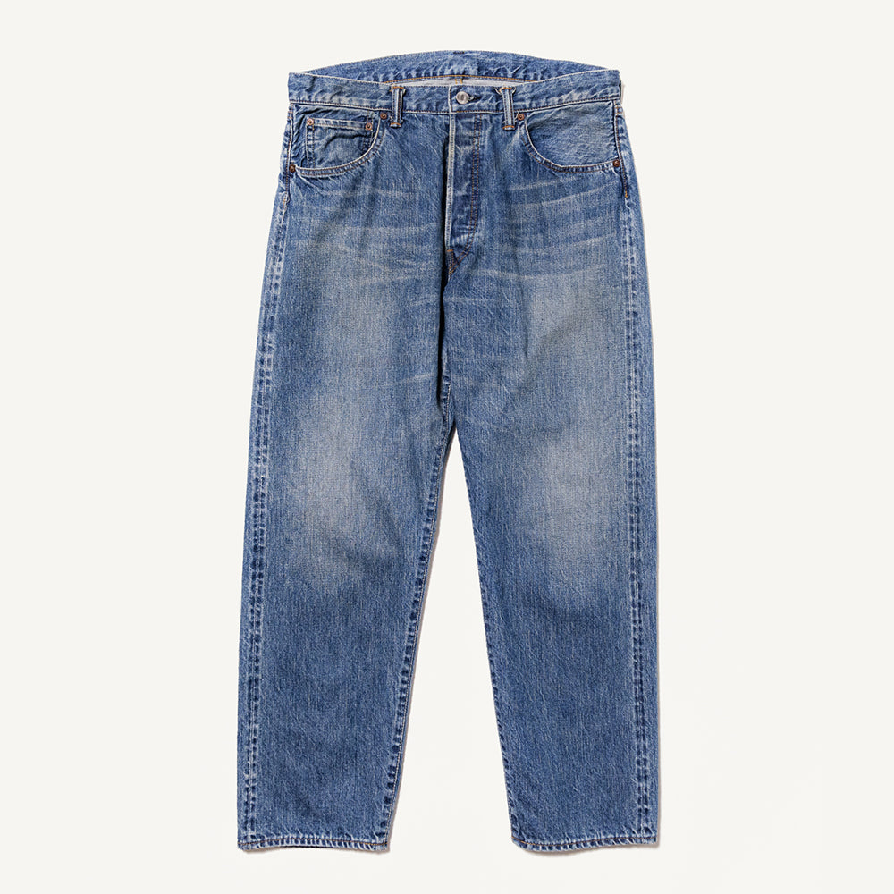 A.PRESSE - Washed Denim Pants E