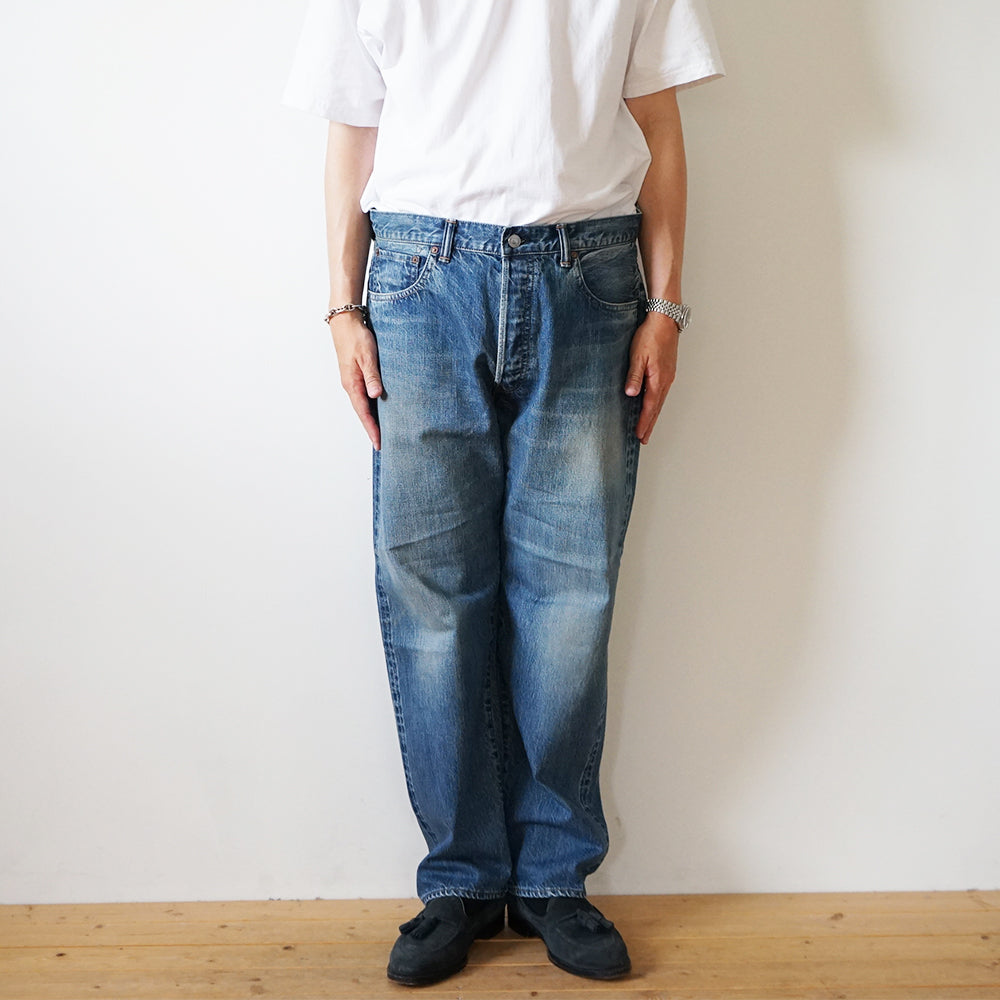 A.PRESSE - Washed Denim Pants E