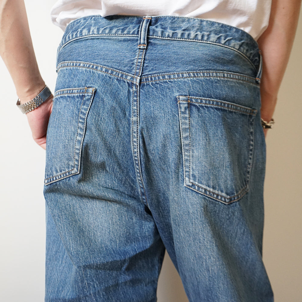 A.PRESSE - Washed Denim Pants E