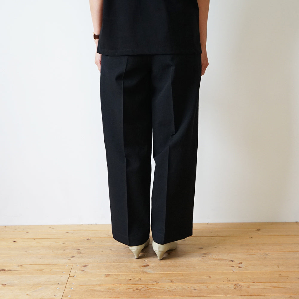 blurhms - Rough Wool Gabardine Trousers