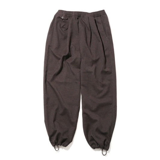 Fresh Service - HOUNDSTOOTH TWO TUCK TRACK PANTS