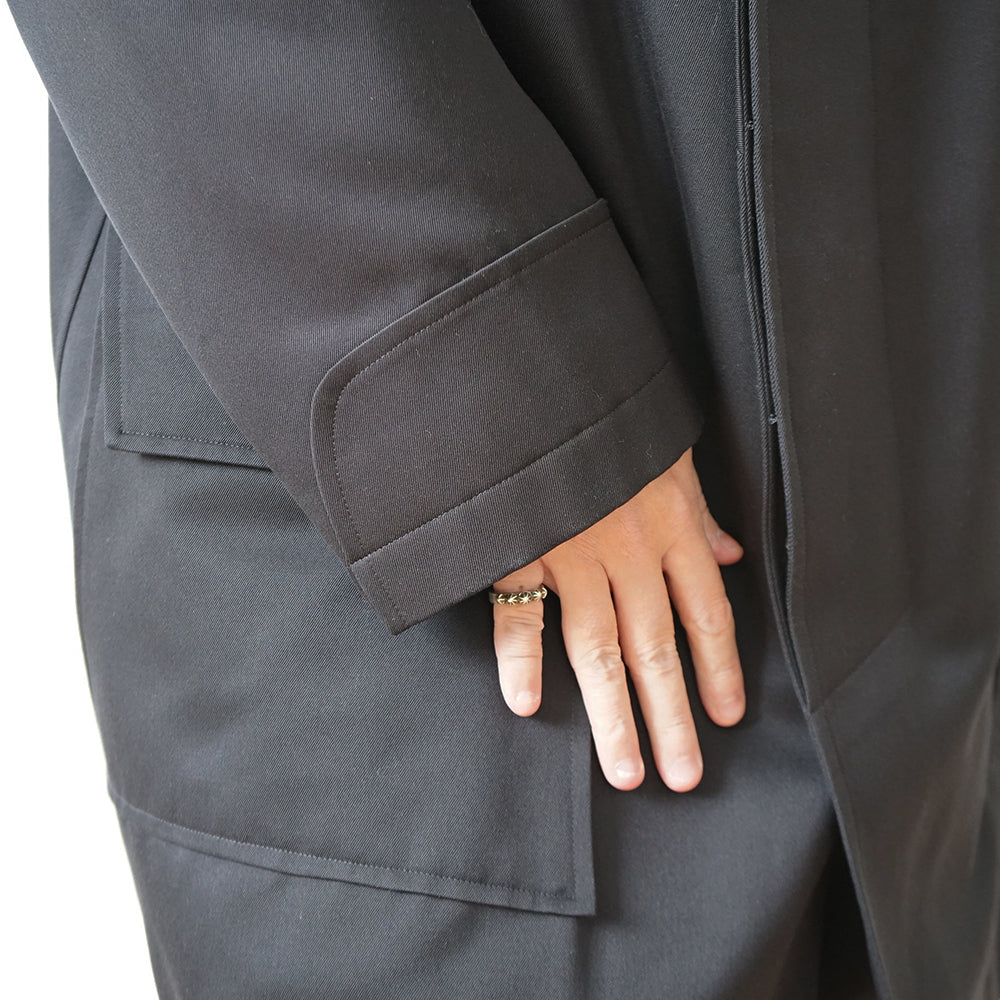 A.PRESSE - Lining Detachable Silk Coat
