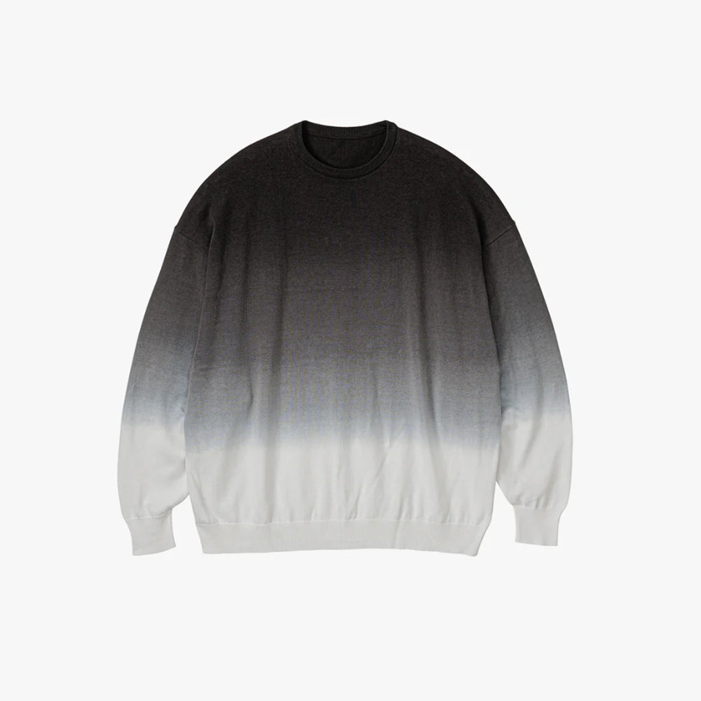 Graphpaper - Piece Dyed High Gauge Knit Oversized Crew Neck