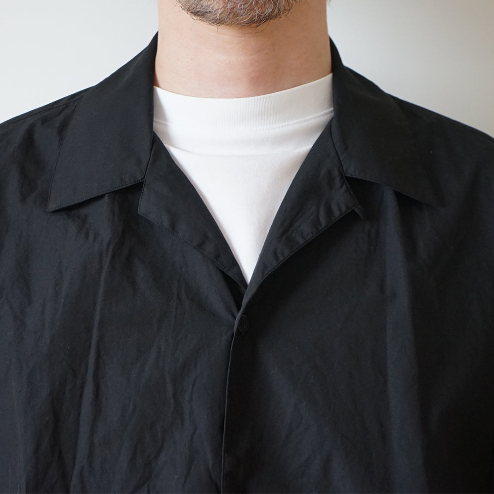 blurhms - Chambray Open-collar Shirt