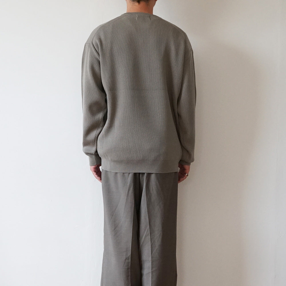 【Graphpaper】 HIGH DENSITY CREW NECK KNIT Graphpaper - High Density Crew Neck Knit – IN MY BOOK STORE