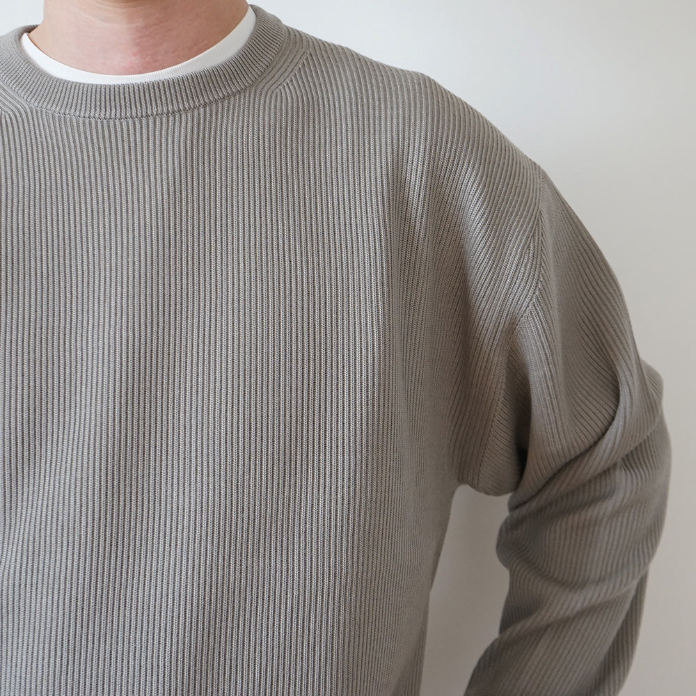 【Graphpaper】 HIGH DENSITY CREW NECK KNIT Graphpaper - High Density Crew Neck Knit – IN MY BOOK STORE