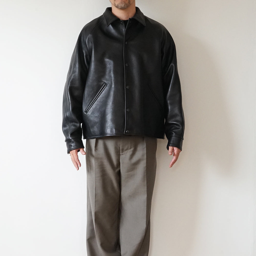 A.PRESSE - Leather Coach Jacket – IN MY BOOK STORE