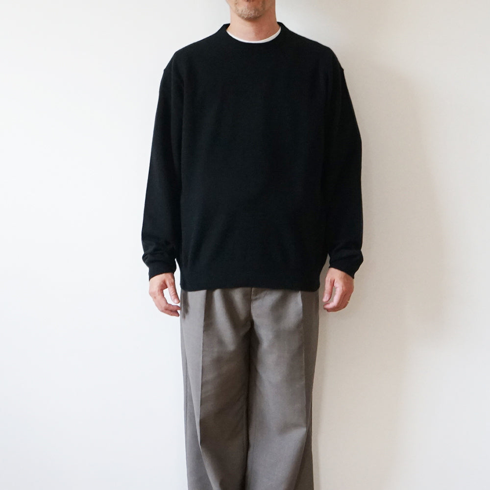 ATON - BABY CASHMERE CREWNECK SWEATER