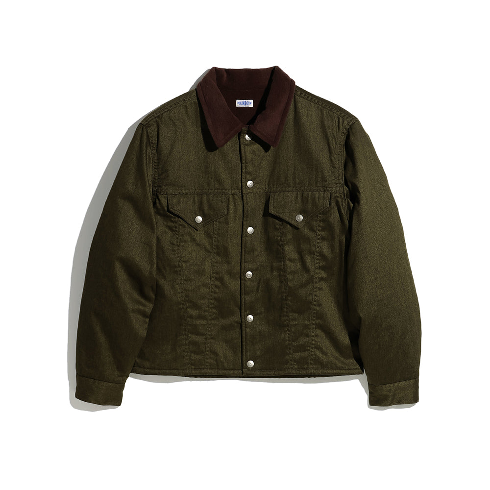 FOUNDOUR - COLOR DENIM JACKET