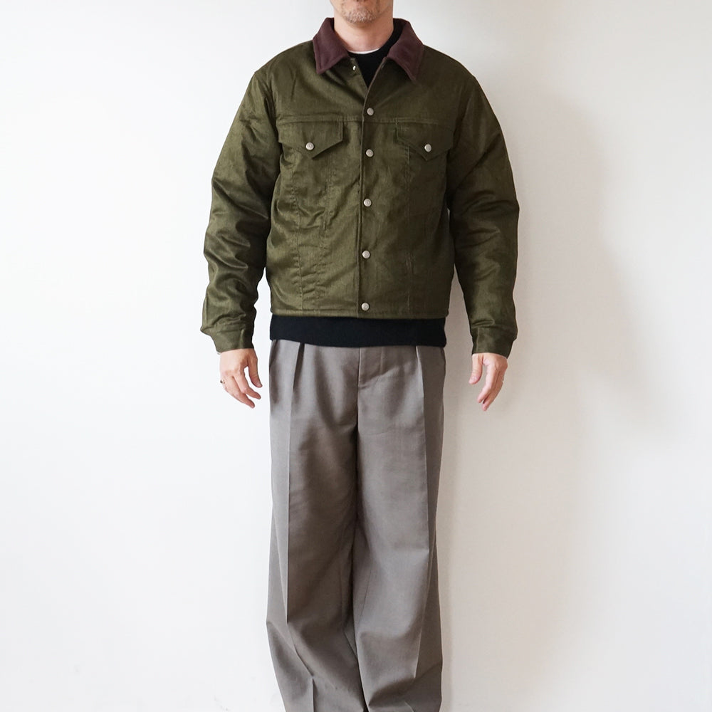 FOUNDOUR - COLOR DENIM JACKET