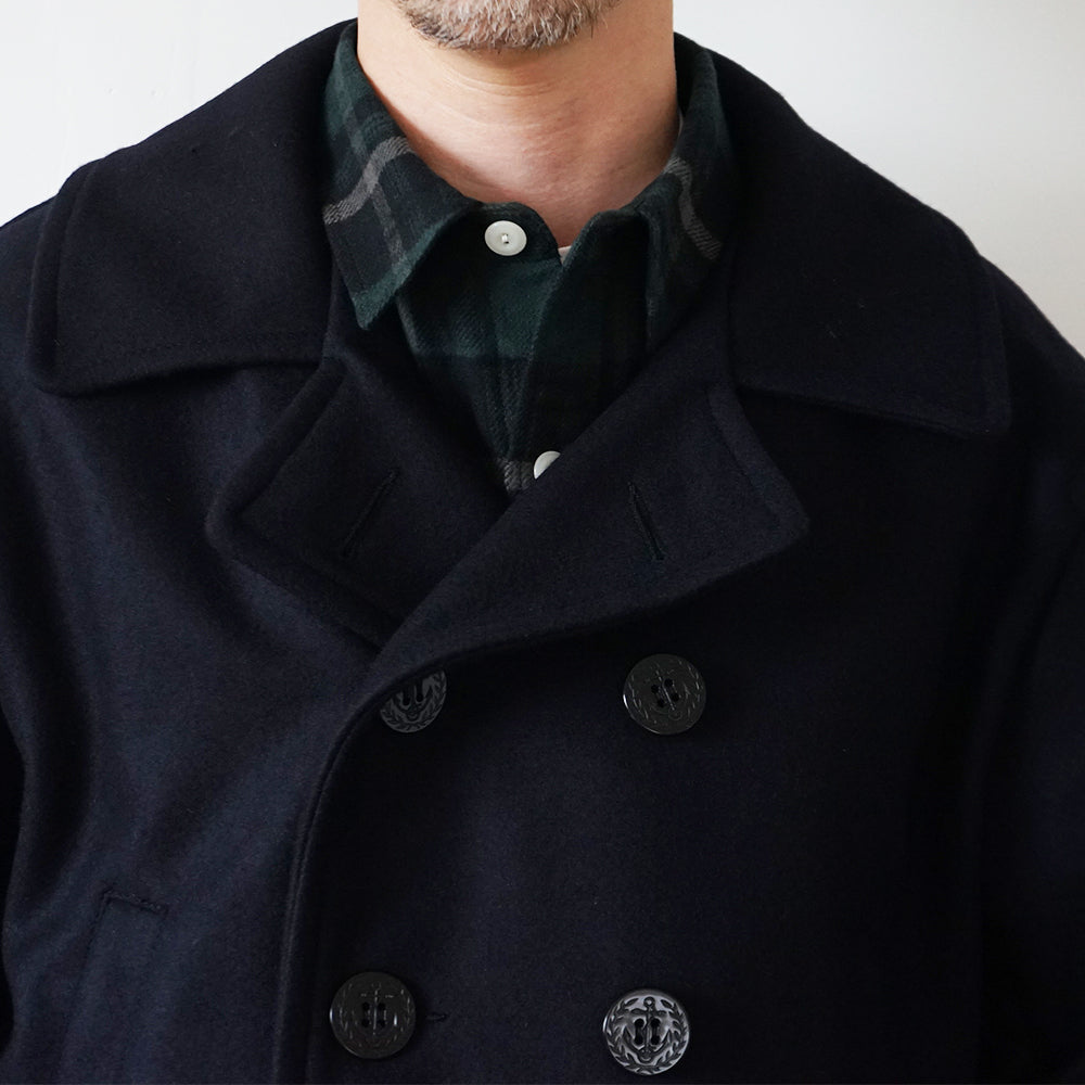 descendant sub wool coat 1 Pコート DESCENDANT - SUB WOOL COAT – IN MY BOOK STORE