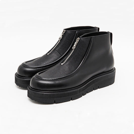 foot the coacher - FRONT-ZIP MOCCASIN