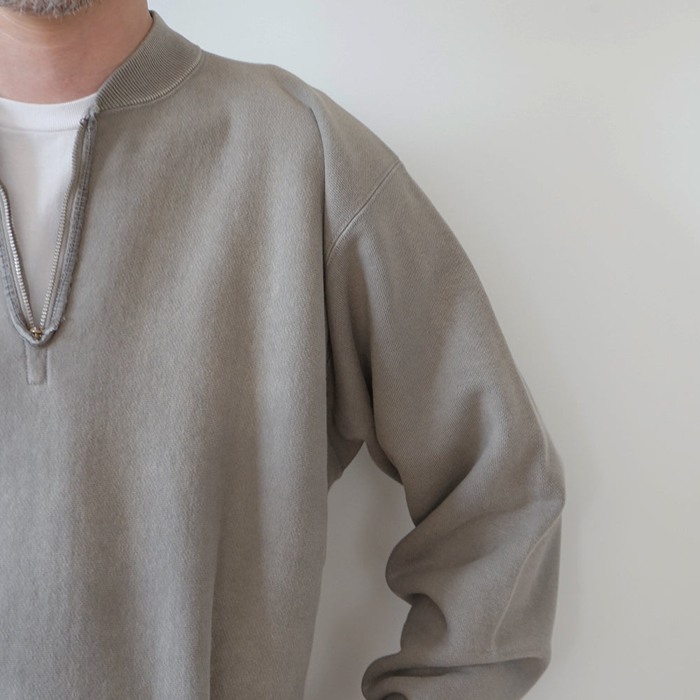 トップス 25aw A.PRESSE Half Zip Rib Collar Sweat 25aw A.PRESSE Half Zip Rib Collar Sweat A.PRESSE / Vintage