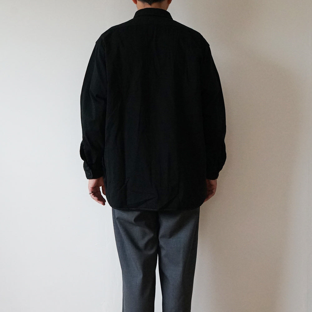 FOUNDOUR - DENIM BLACK DYED SHIRT – IN MY BOOK STORE