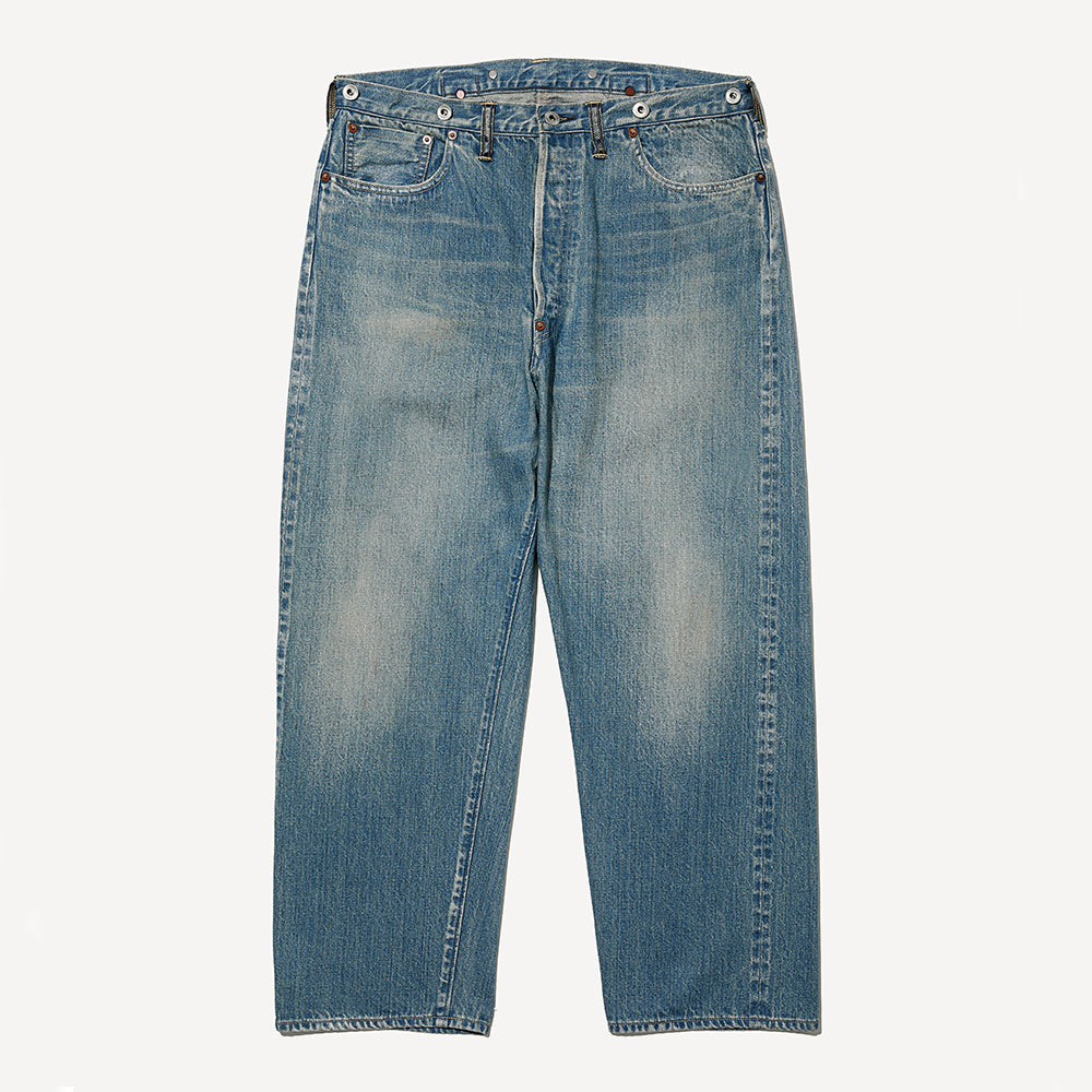 A.PRESSE - No.22 Washed Wide Denim Pants