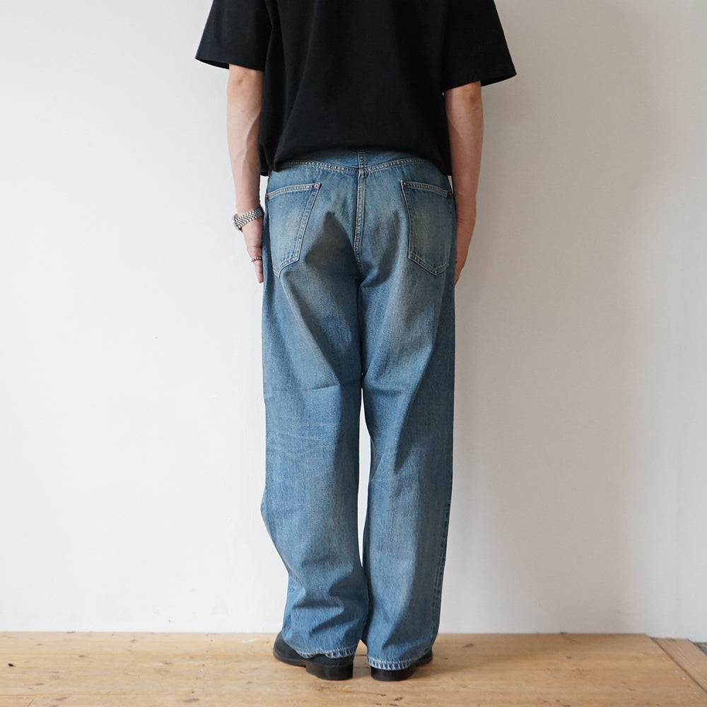 A.PRESSE - No.22 Washed Wide Denim Pants – IN MY BOOK STORE