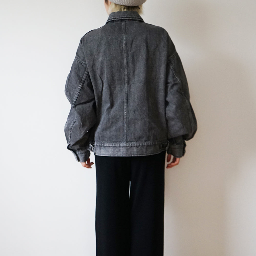Graphpaper - Selvage Denim Zip Jacket -LIGHT FADE-