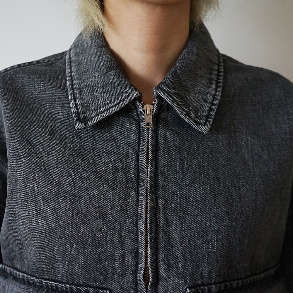Graphpaper - Selvage Denim Zip Jacket -LIGHT FADE-