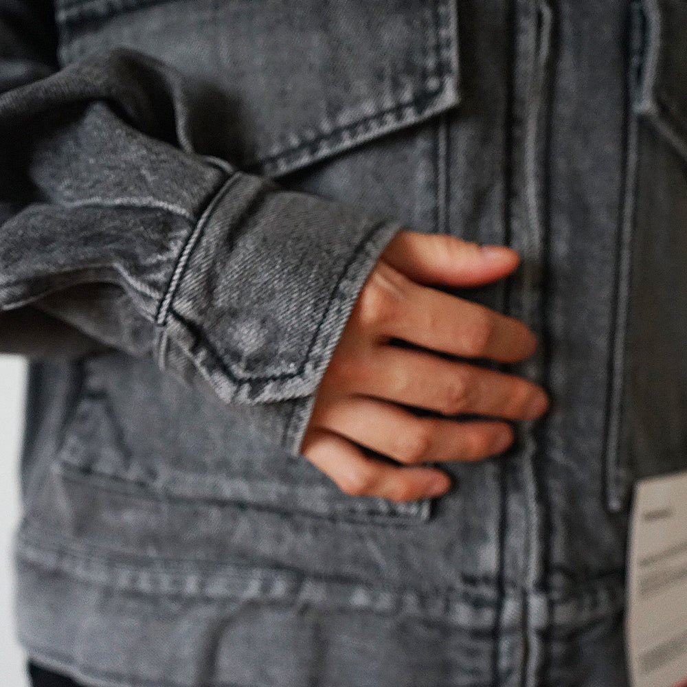 Graphpaper - Selvage Denim Zip Jacket -LIGHT FADE-