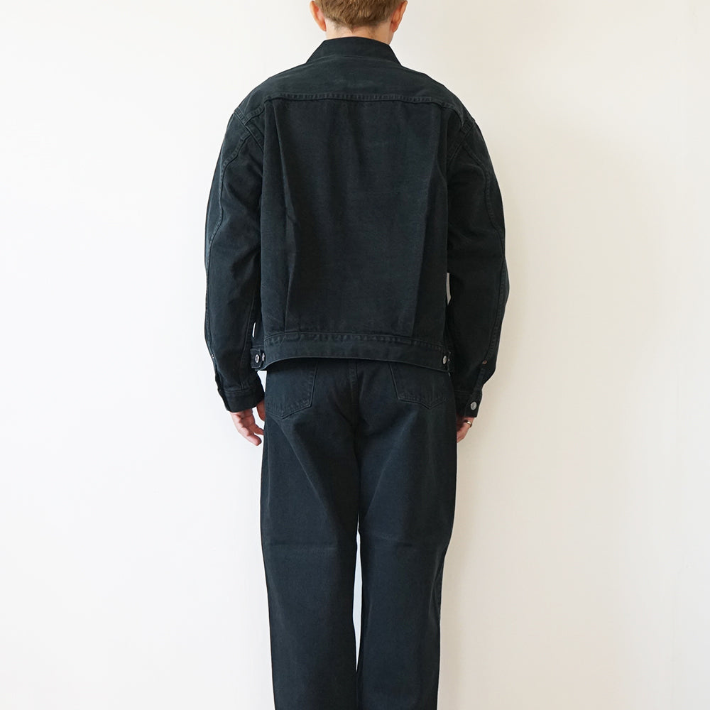 A.PRESSE - 2nd Type Black Denim Jacket – IN MY BOOK STORE
