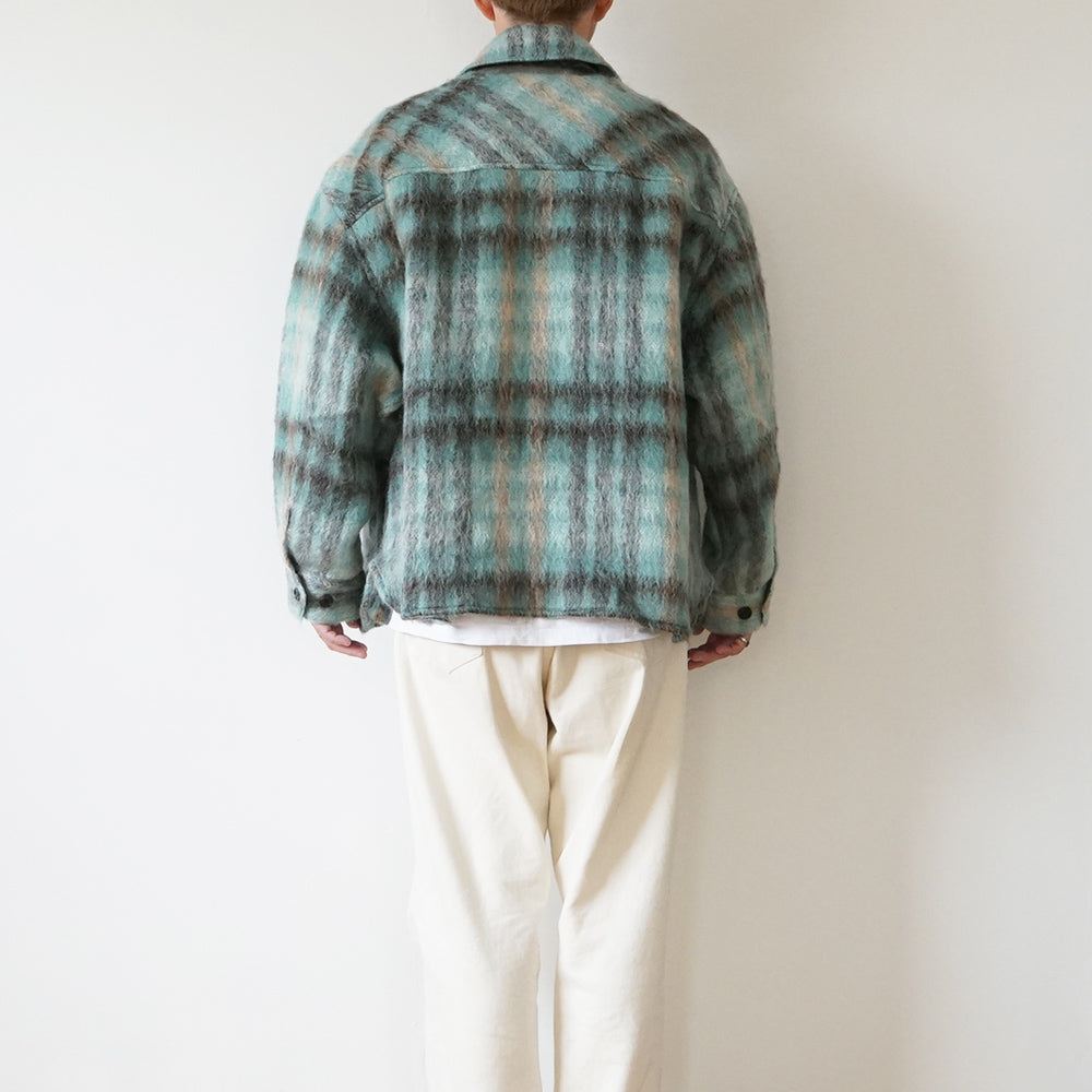ジャケット・アウター is-ness MOHAIR SHIRT JACKET MOHAIR SHIRT JACKET | is-ness online shop | イズネス