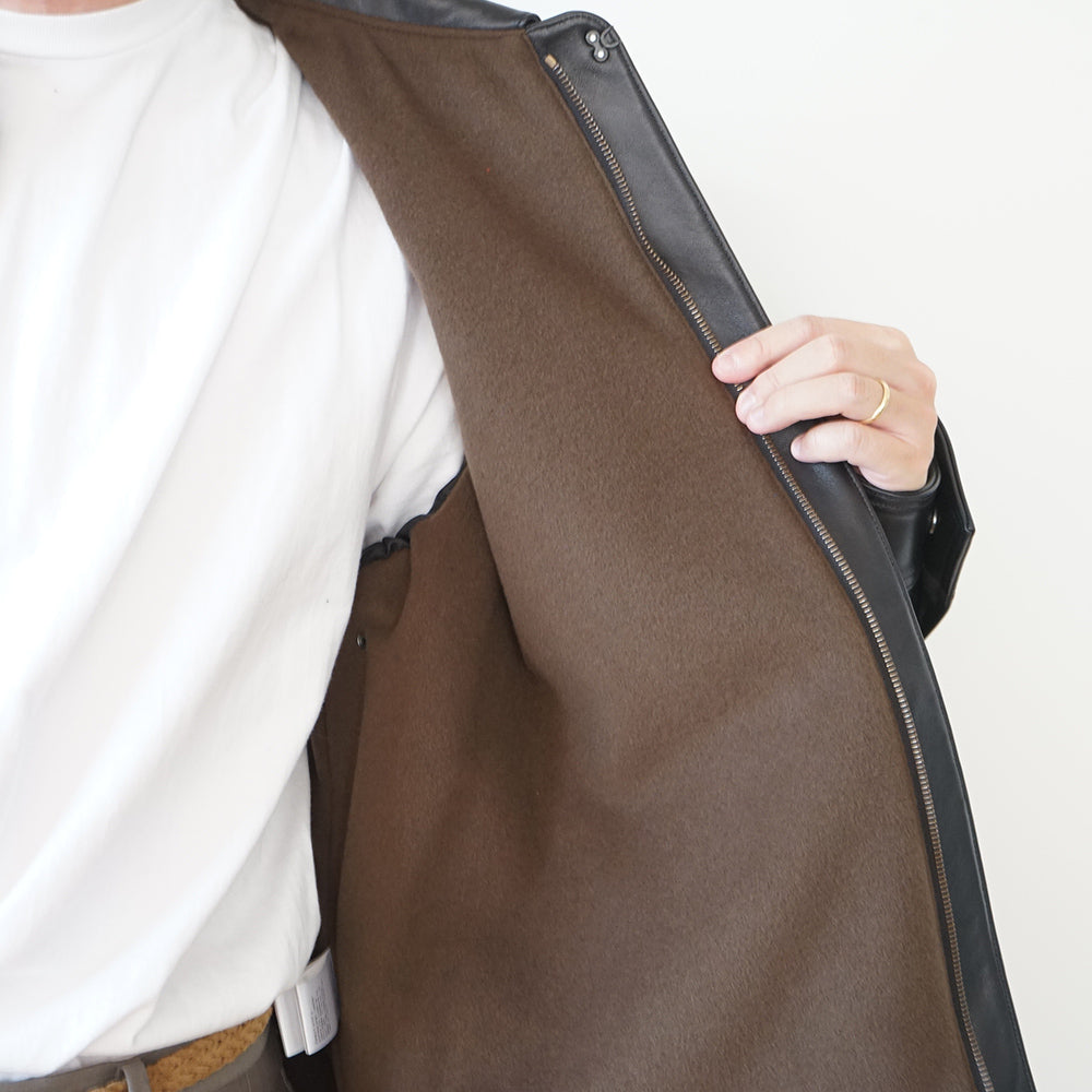 ク*ー様 A PRESSE　Leather Type A-2 Flight Ja A.PRESSE Type A-2 Leather Jacket for Men | MR PORTER