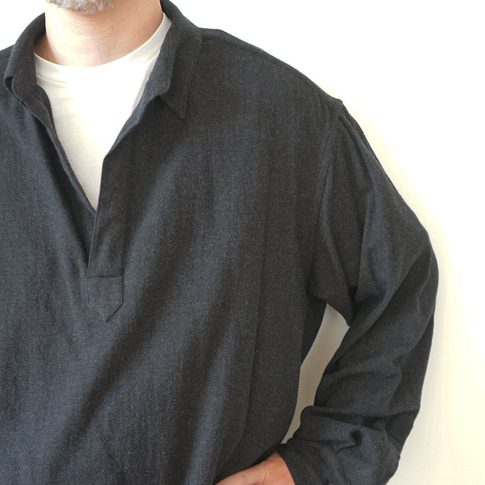 A.PRESSE - Wool Skipper Shirt – IN MY BOOK STORE