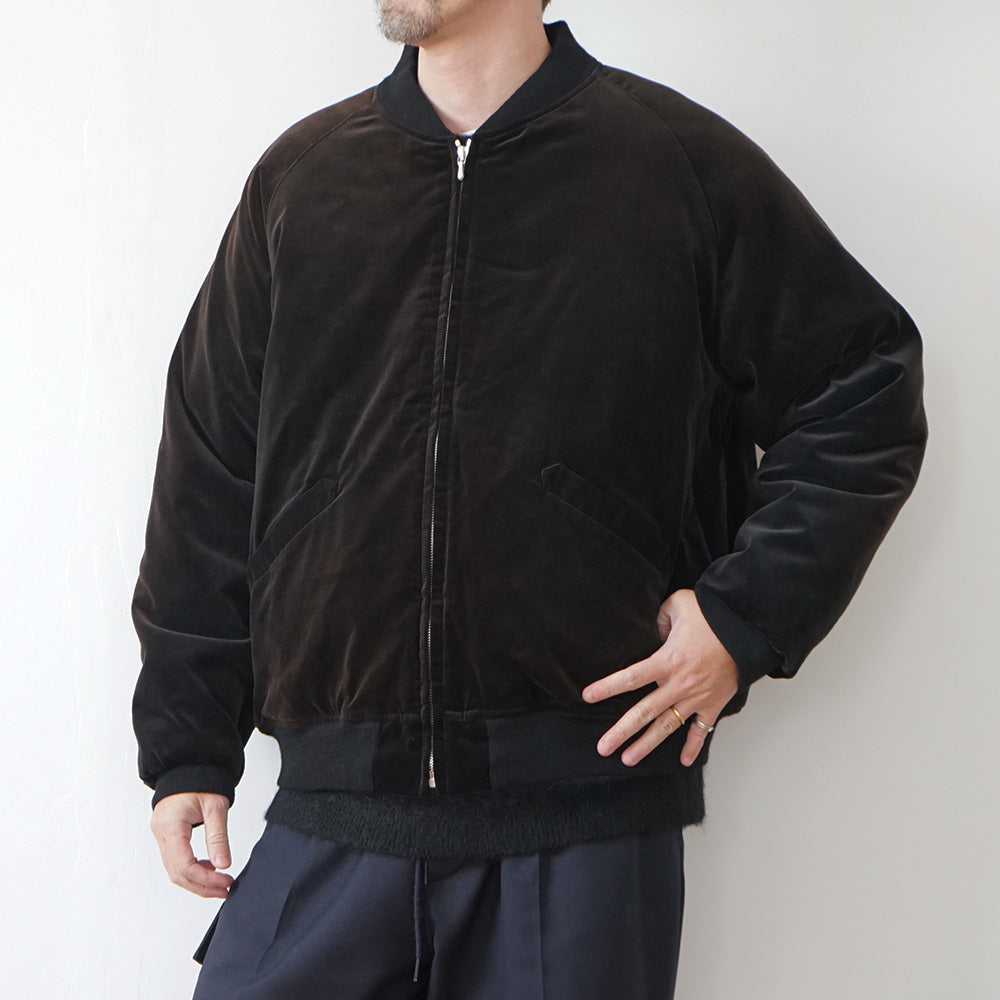 A.PRESSE - Vintage US NAVY Souvenir Velour Jacket