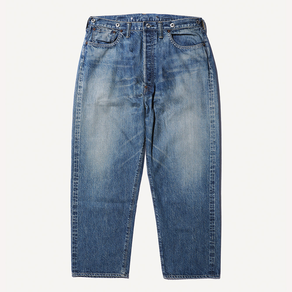 A.PRESSE - No.22 Washed Wide Denim Pants