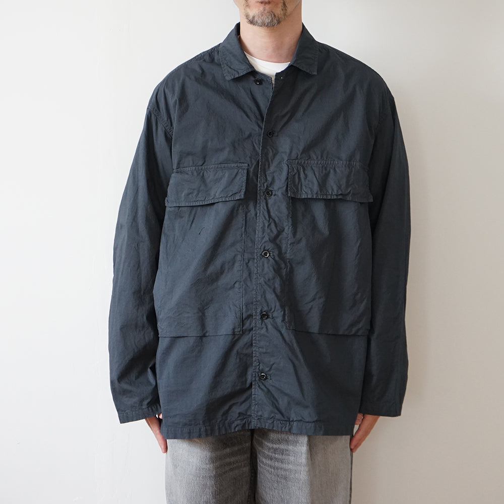 Graphpaper - Garment Dyed Typewriter Fatigue Shirt