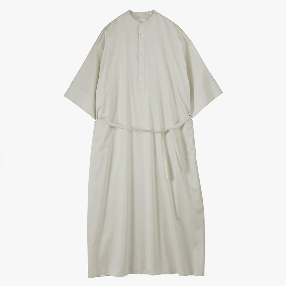 Graphpaper - Silicon Poplin 3/4 Sleeve Smock Dress