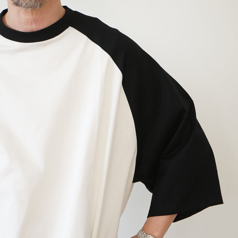 is-ness - BALLOON RAGLAN LONG SLEEVE T-SHIRT