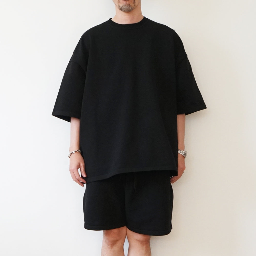 is-ness - KNIT VENTILATION T-SHIRT