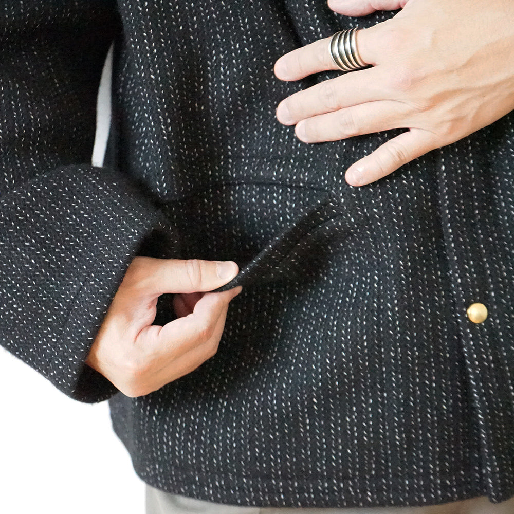 A.PRESSE - Cashmere Beach Cloth Jacket
