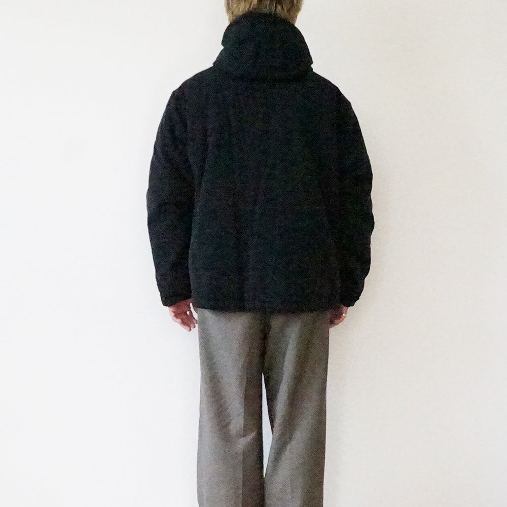 A.PRESSE - Washed Cotton Silk Linen Padded Jacket